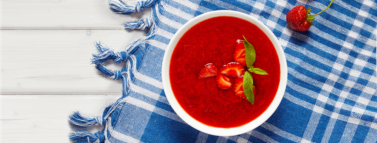 Savory Strawberry Soup