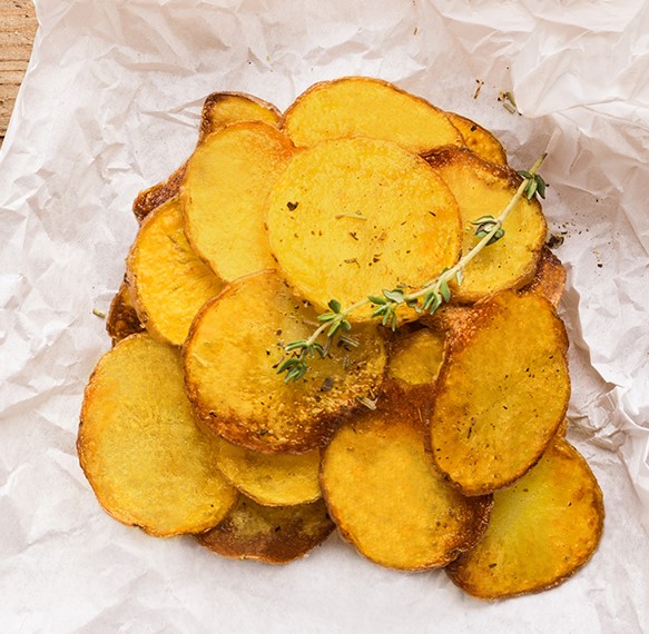 Sweet Potato Chips - The Plant Based School